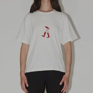 Uncle studios cherry boots tee xs